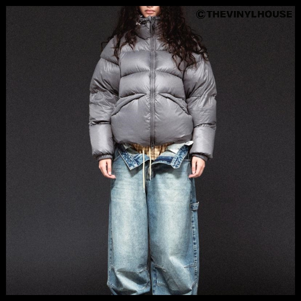 【THEVINYLHOUSE】Reversible padded jacket (3 colors)