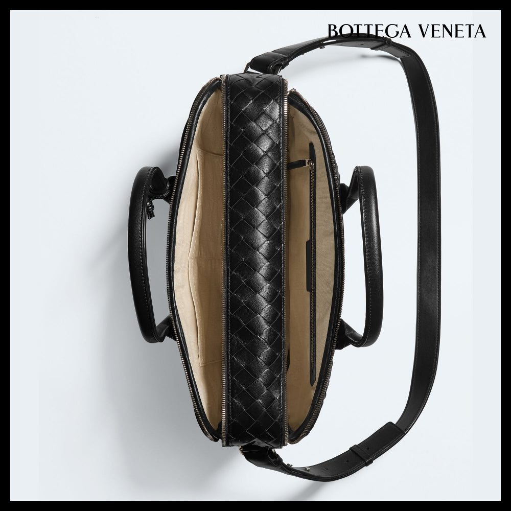 ◆BOTTEGA VENETA◆GETAWAY BRIEFCASE BLACK
