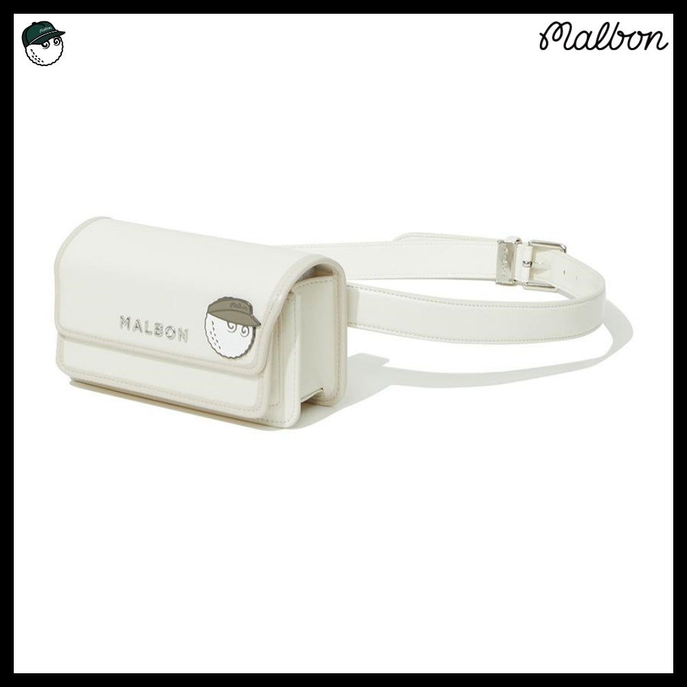 【Malbon Golf】Women's Ball Marker Belt Bag - 2 colors