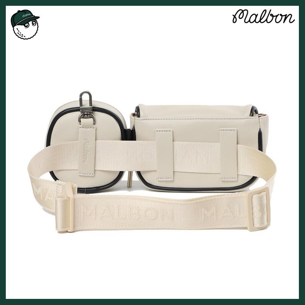 【MALBON GOLF】 TWO POCKET BELT BAG 2COLORS