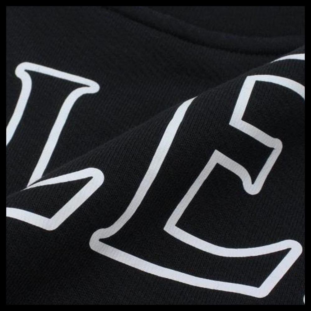 【MONCLER】Arm Logo Lettering Sweatshirt Black Women