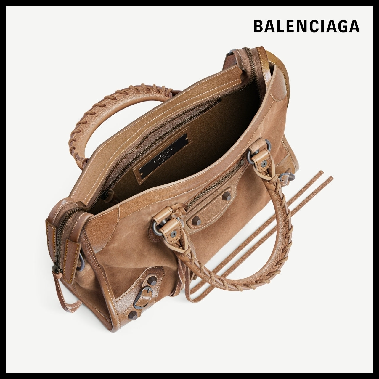 【BALENCIAGA】Le City Bag Small Biscuit