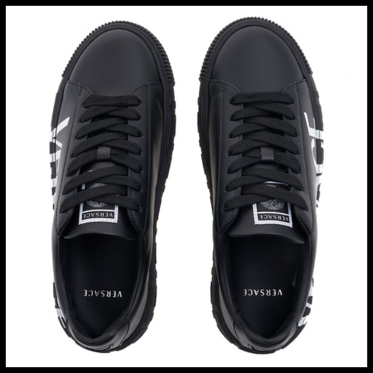 【Versace】Men's Greca Logo Sneakers Luxury Streetwear