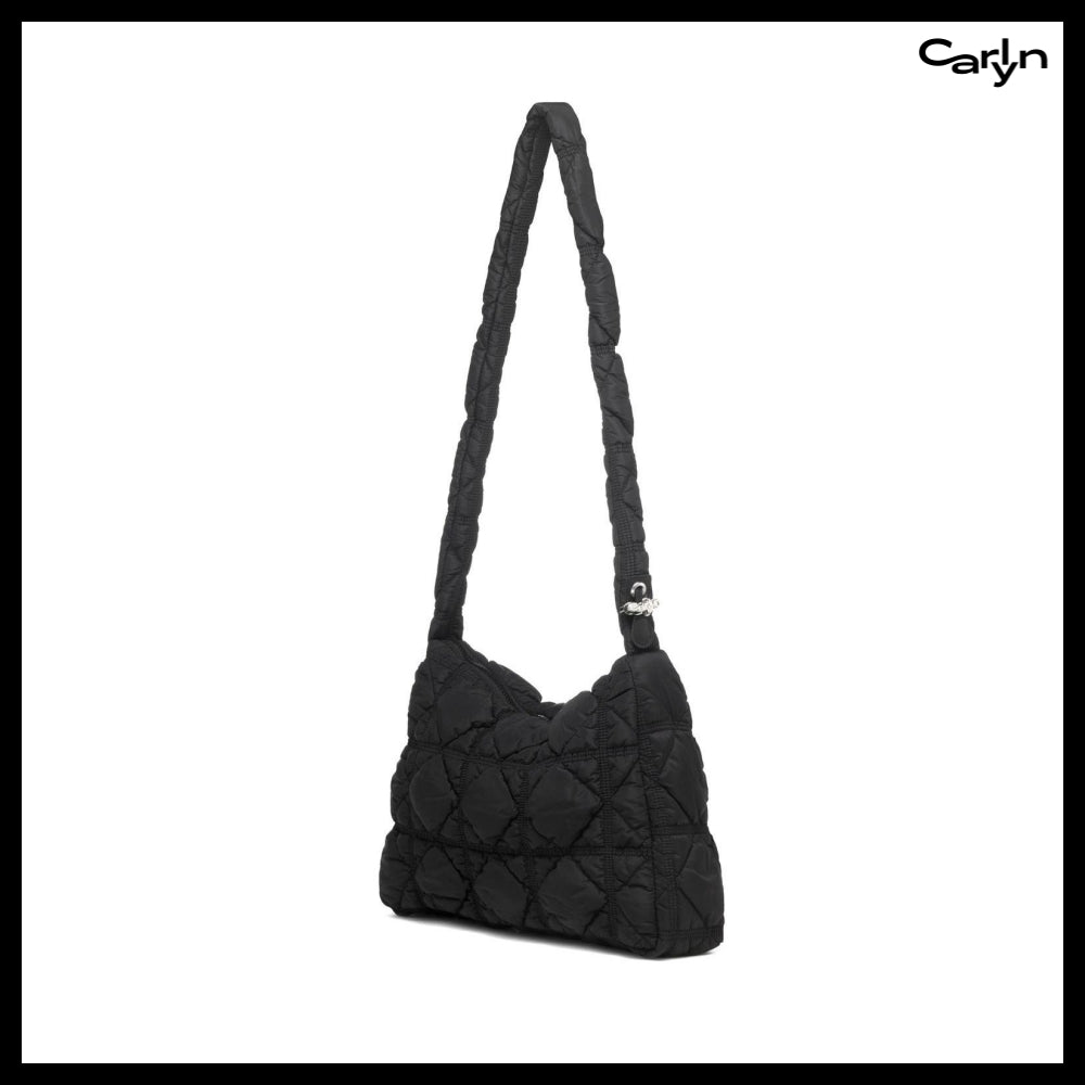 【carlyn】3-Way Nylon Lane Bag Black
