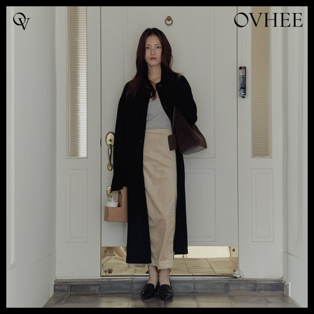 【OVHEE】 FLUME SUEDE HOBO BAG スエードホボバッグです