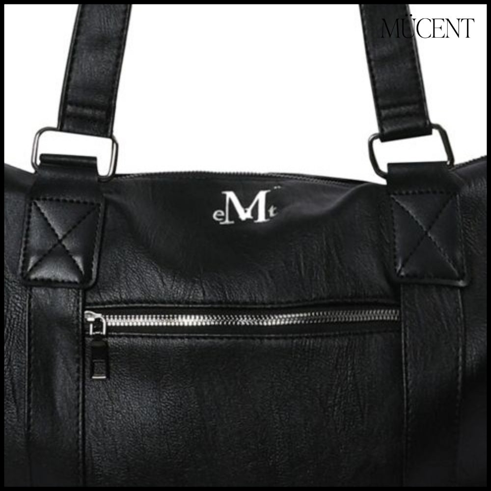 ★MUCENT★PRIME WRINKLE LEATHER TOTE BAG