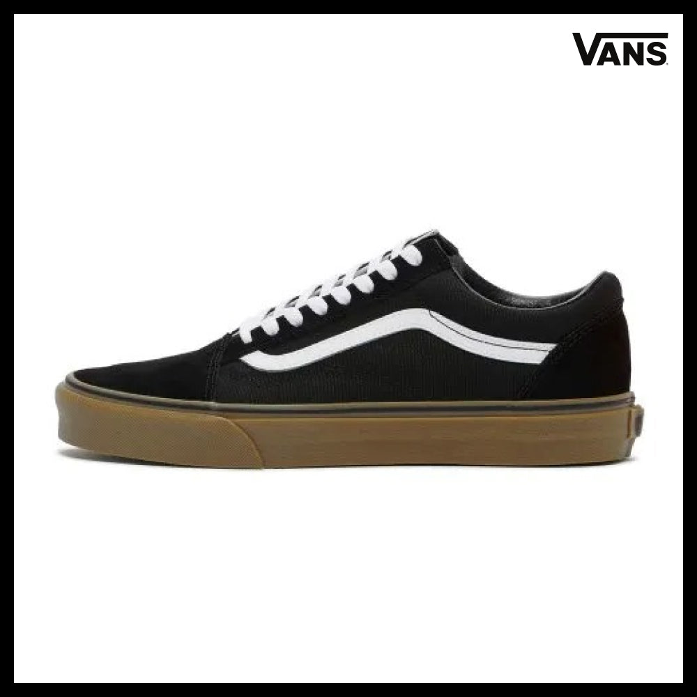 【VANS】Old Skool Gum Black White