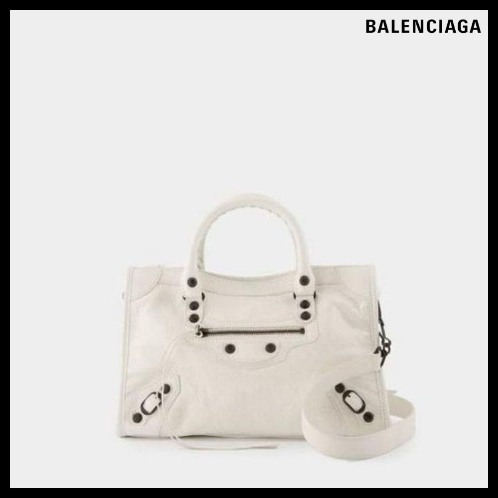 【BALENCIAGA】シティ レザー スモール トートバッグ
