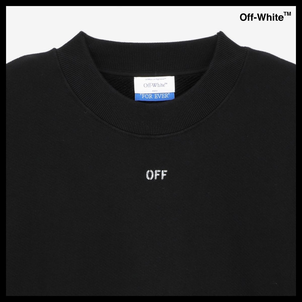 【Off-White】Stamp Skate Sweatshirt Black