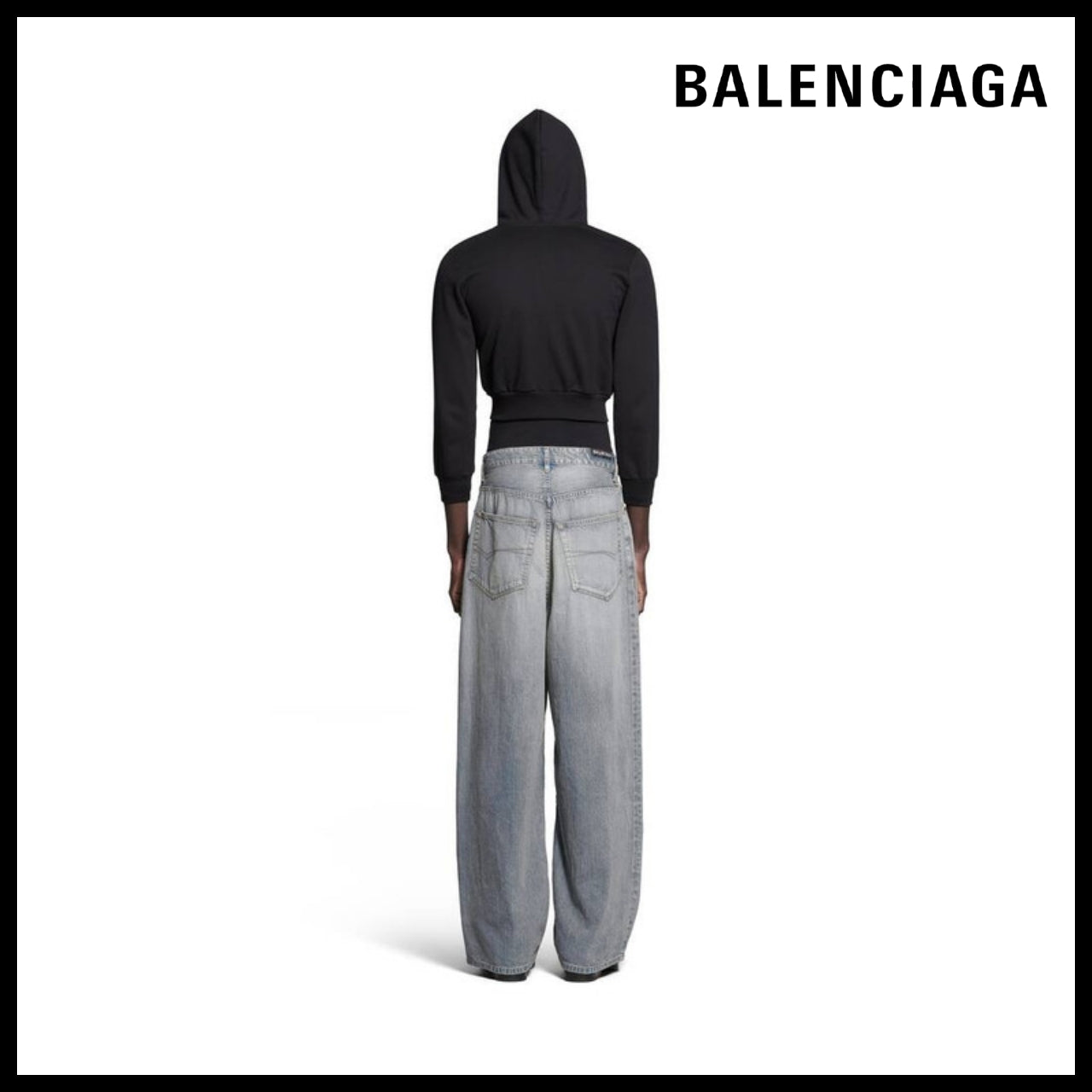 ★BALENCIAGAアウトレット セール ★Baggy Pants in Blue