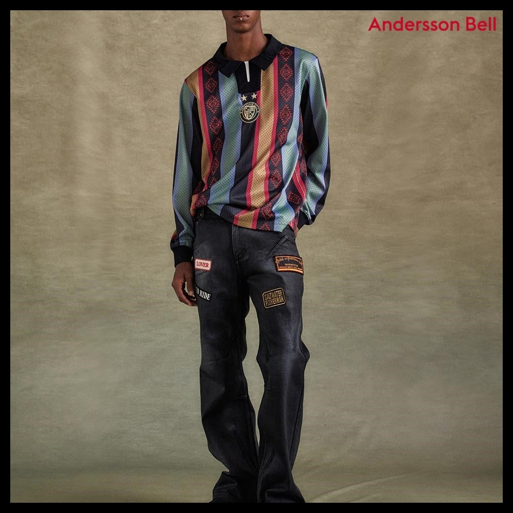 【ANDERSSON BELL】Navajo Stripe L/S T-Shirt