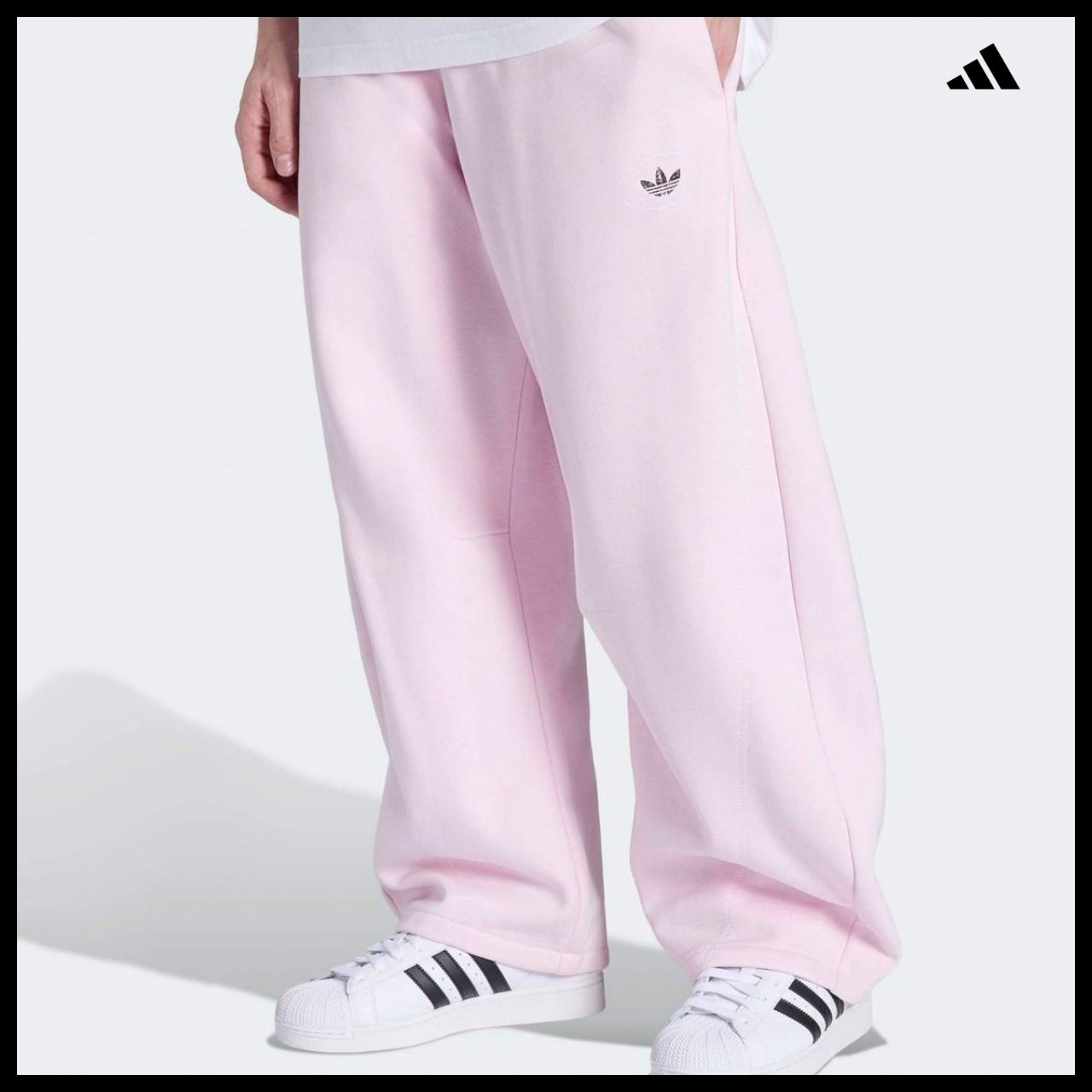 【ADIDAS】Shoemaker Graphic Fleece Pants (2 Colors)