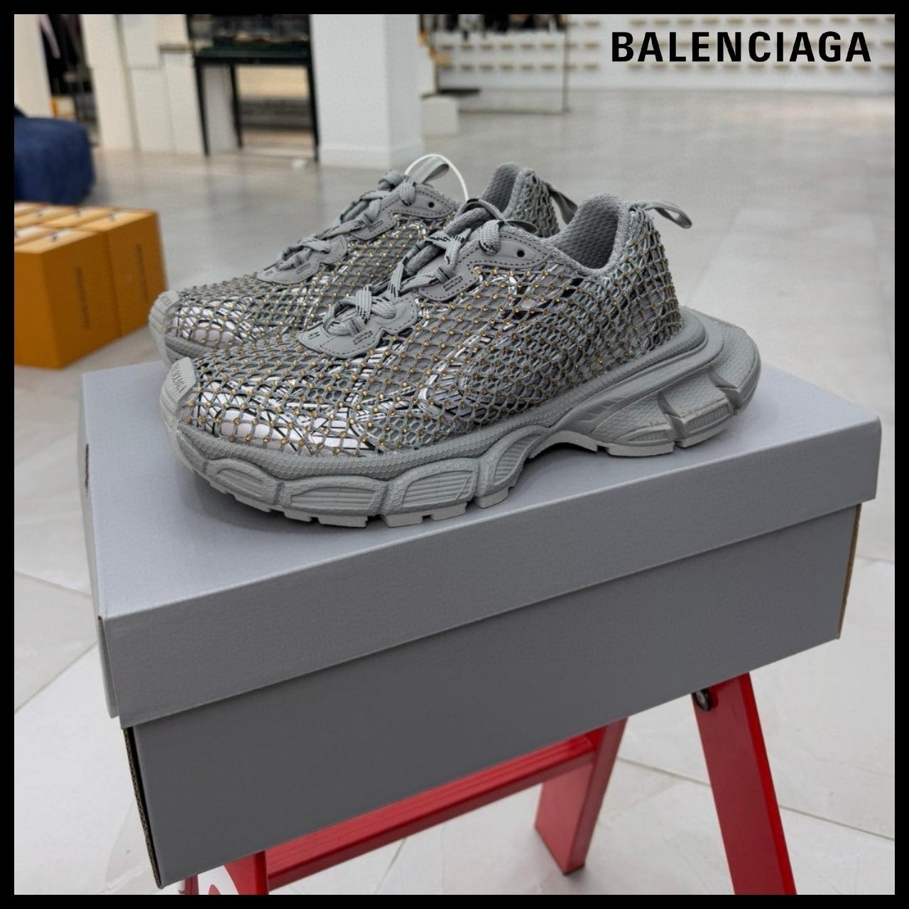 【BALENCIAGA】3XL Mesh Sneaker Grey