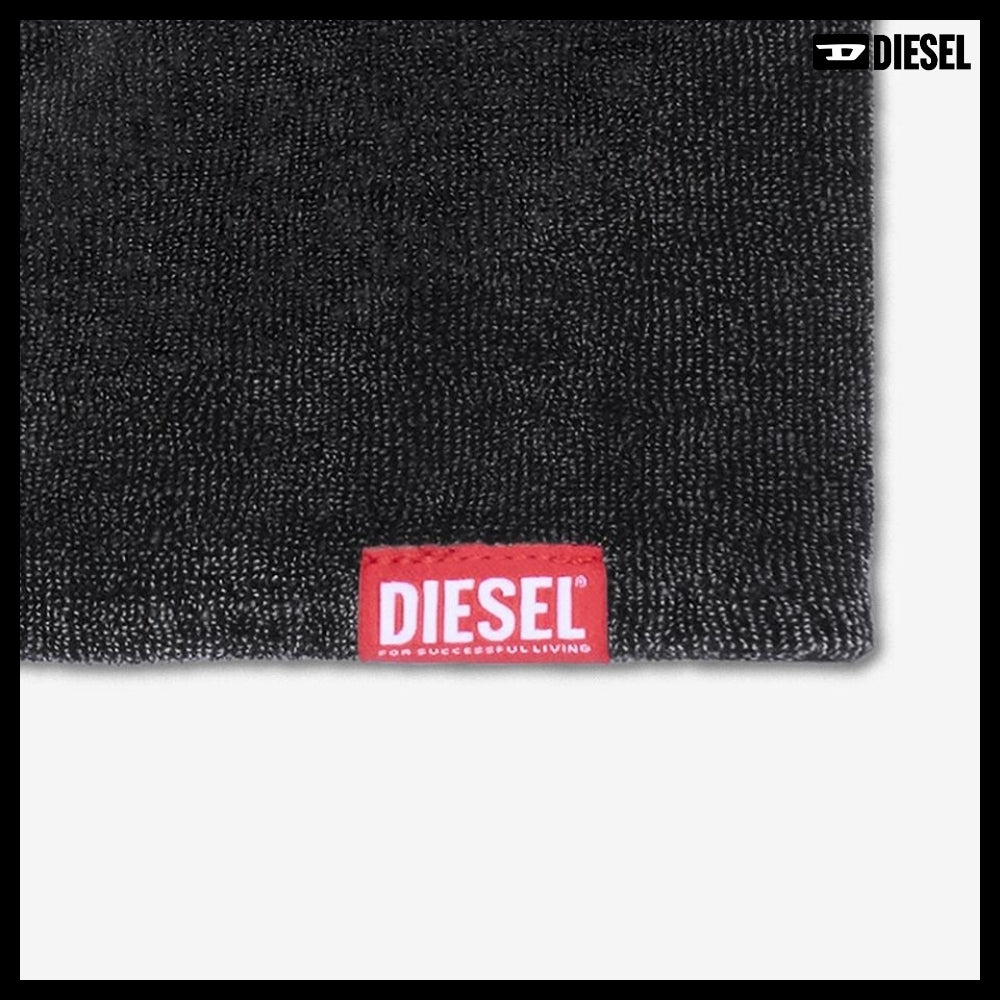 【DIESEL】Aruba Hooded Swim Vest - Black
