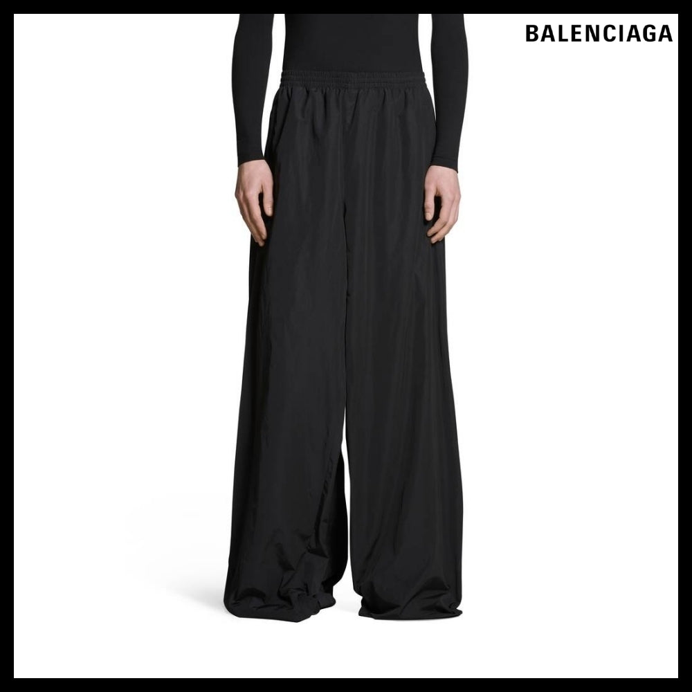 【BALENCIAGA】Double Front Tracksuit Pants Black