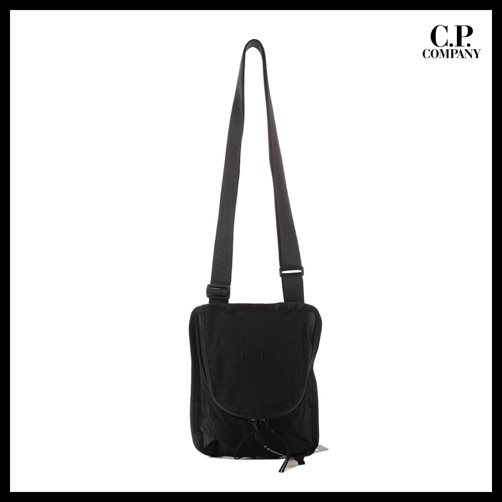 【C.P. Company】Men's Plain Paper Touch Crossbody Bag