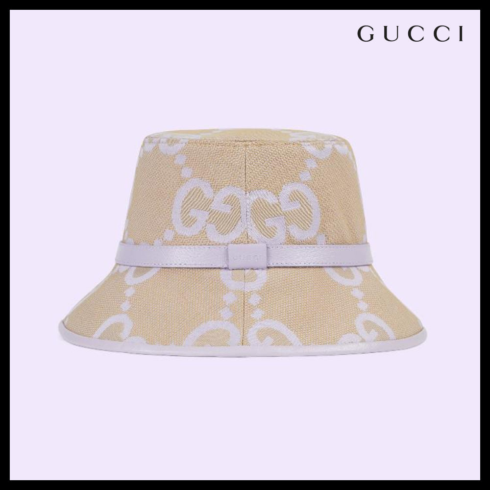【GUCCI】 Jumbo GG Jacquard Bucket Hat
