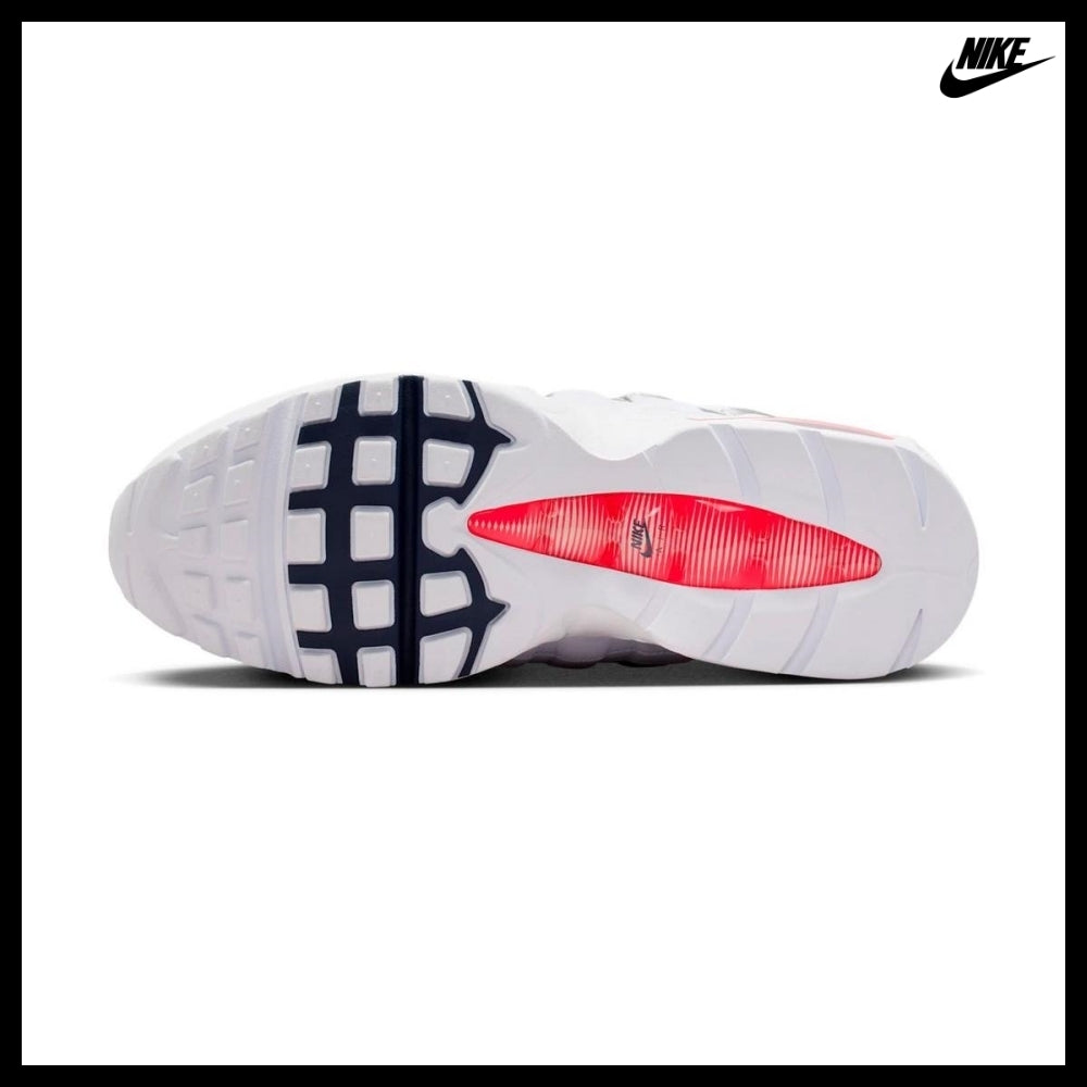 【Nike】AIR MAX 95 BIG BUBBLE WHITE METALLIC SILVER OBSIDIAN