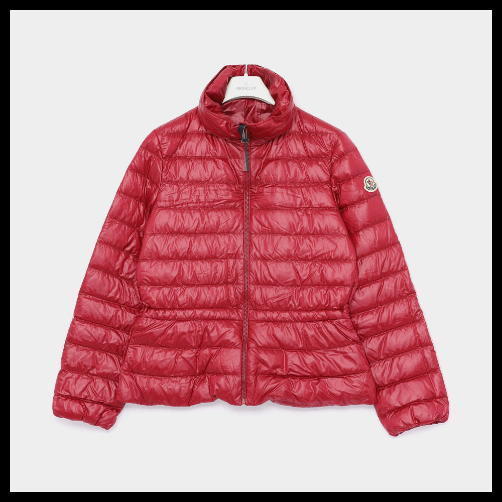 【MONCLER】Patch logo hooded padded girls jacket