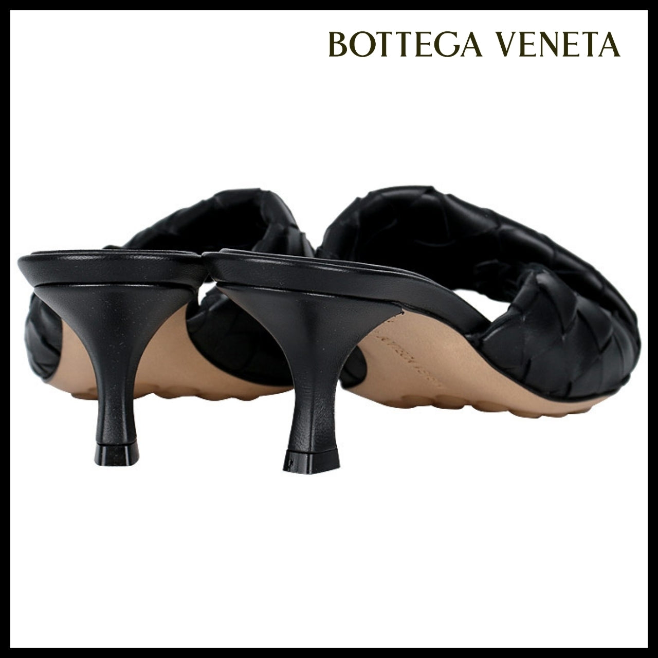 【BOTTEGA VENETA】 Blink Mule Middle Heel