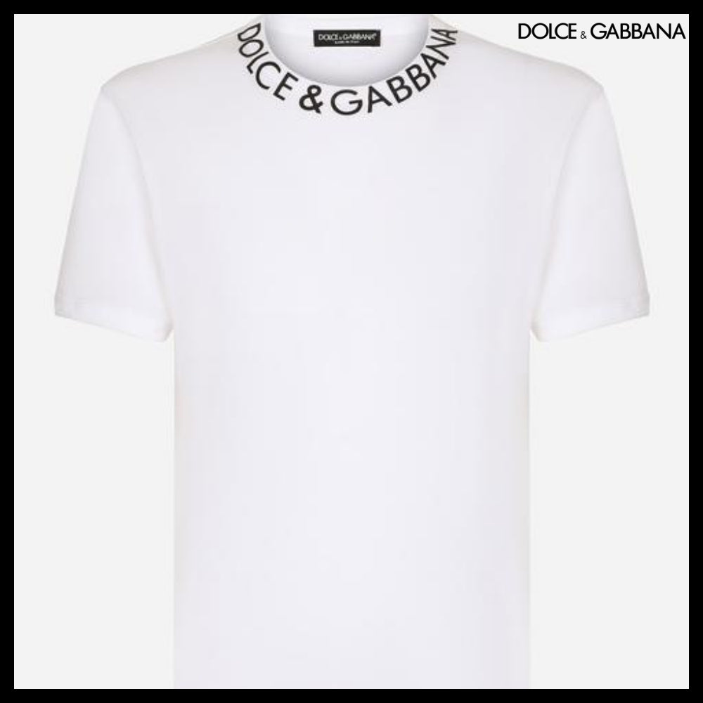 【Dolce&Gabbana】ROUND NECK T SHIRT DOLCE GABBANA