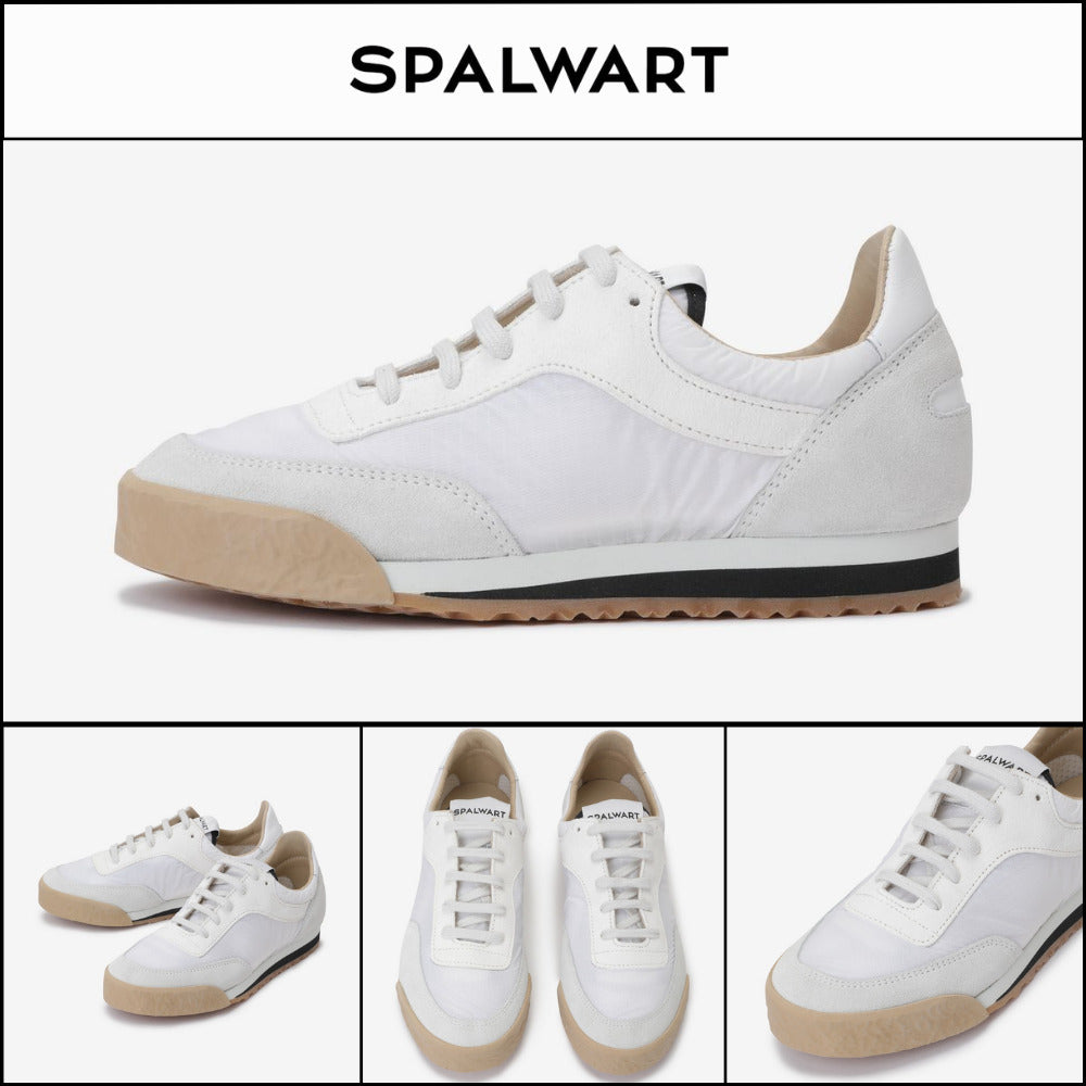 【SPALWART】Pace Low Sneakers White
