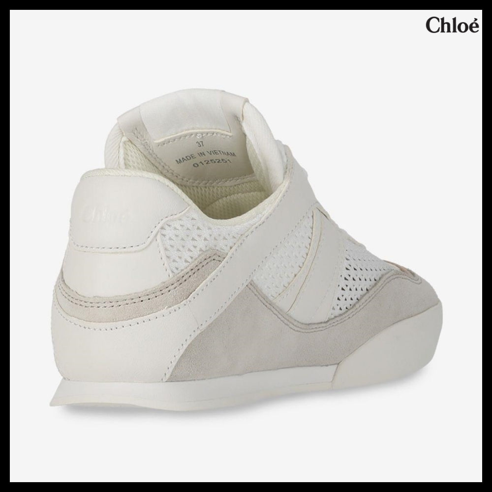 【Chloe】Kick Sneakers - Cloudy Cream