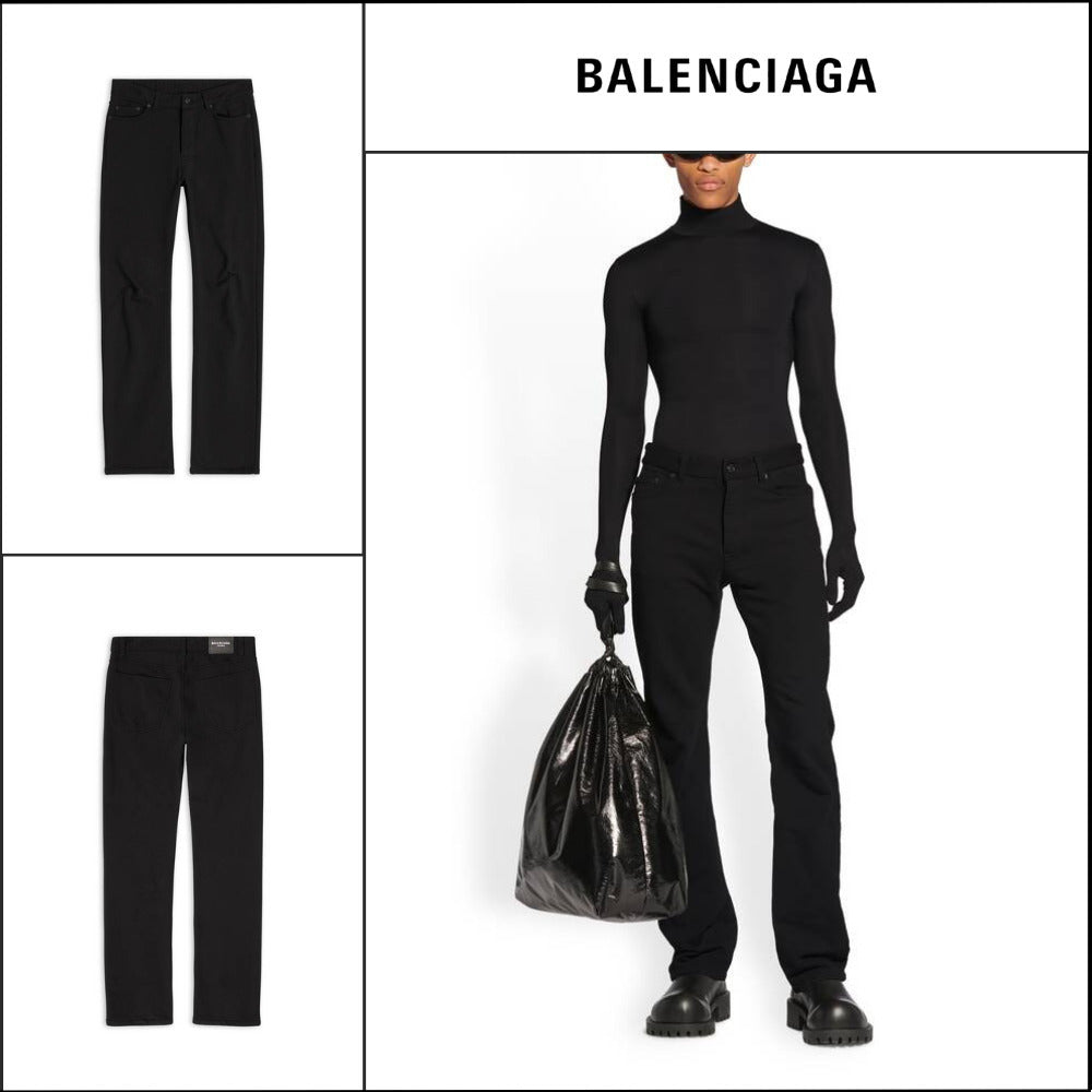 【BALENCIAGA】5-Pocket Pants Black
