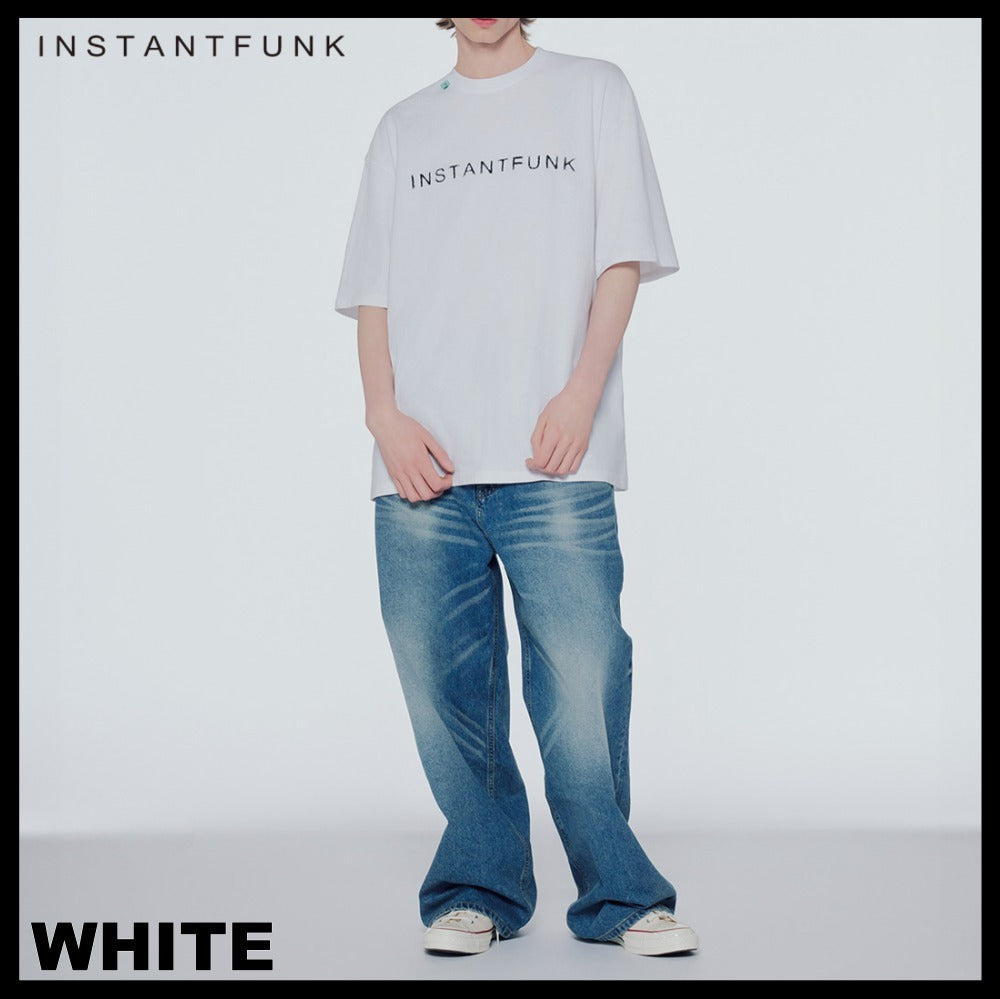 【INSTANTFUNK】VINTAGE LOGO T-SHIRTS 4COLOR