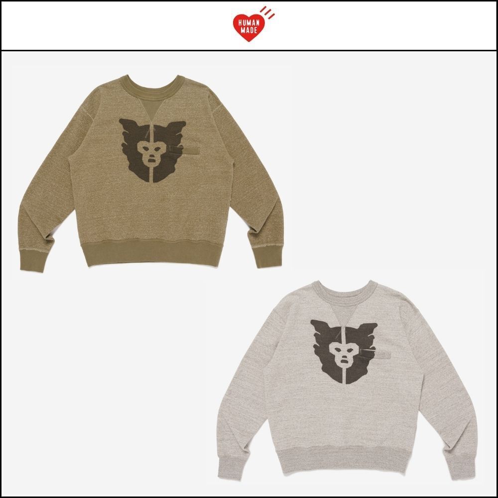 【HUMAN MADE】Military Sweatshirt (2 Colors)