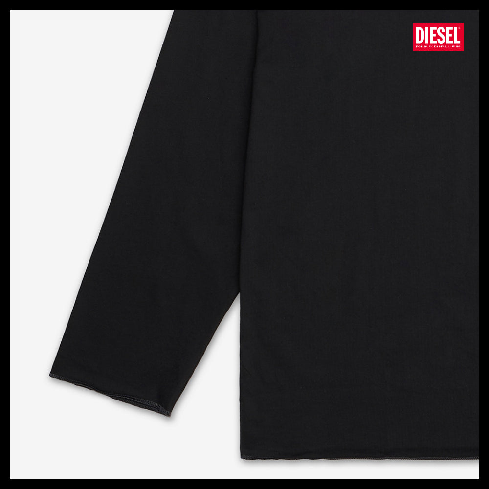 【DIESEL】T-Kraouer Boxed T1 Long Sleeve T-Shirt Black