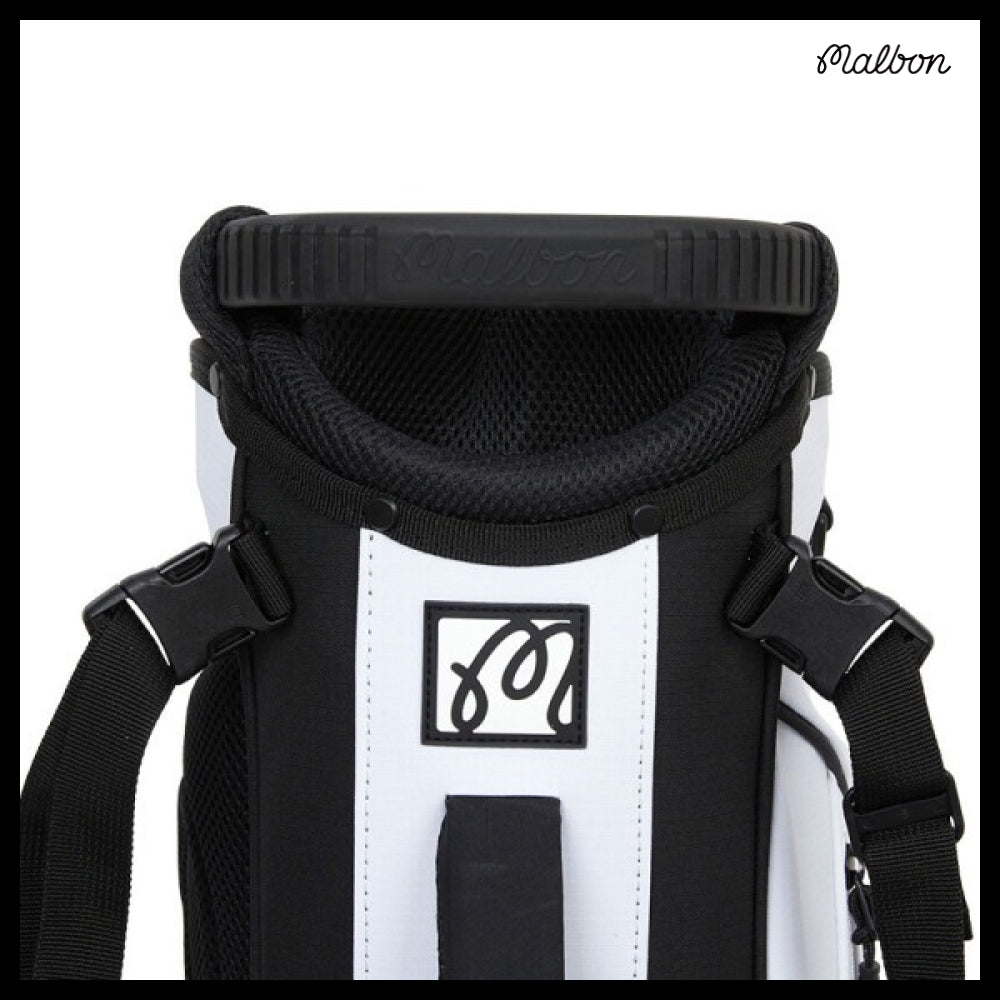 【Malbon Golf】Caddie Bag White
