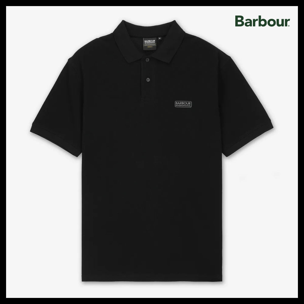 【Barbour】International Essential Logo Short Sleeve Polo