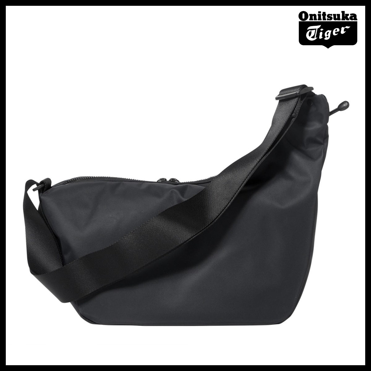 【ONITSUKA TIGER】TIGER POCKET MESSENGER BAG BLACK