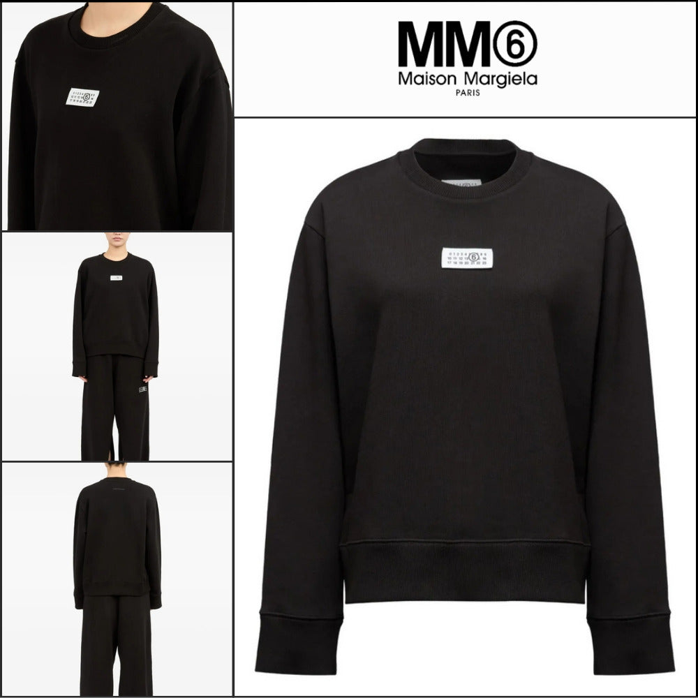 【MM6 Maison Margiela】Black sweatshirt