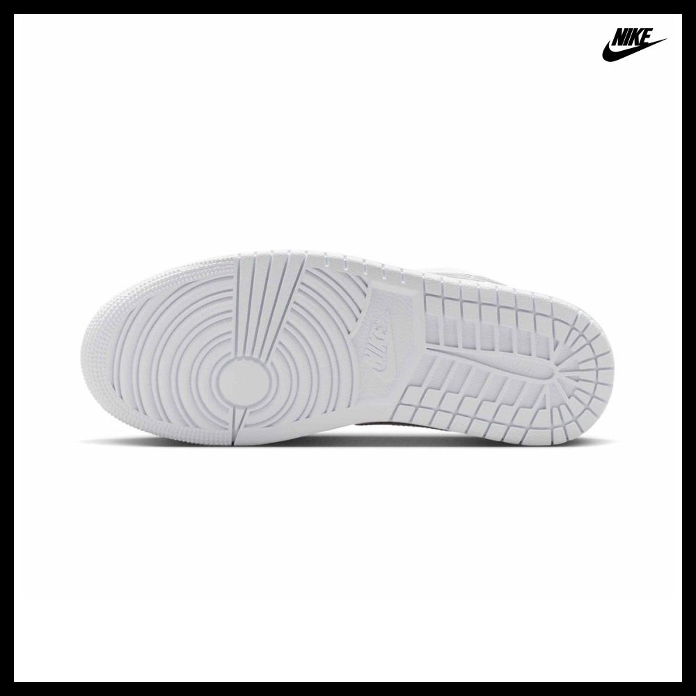 【NIKE】Air Jordan 1 Low SE W White Metallic Silver White