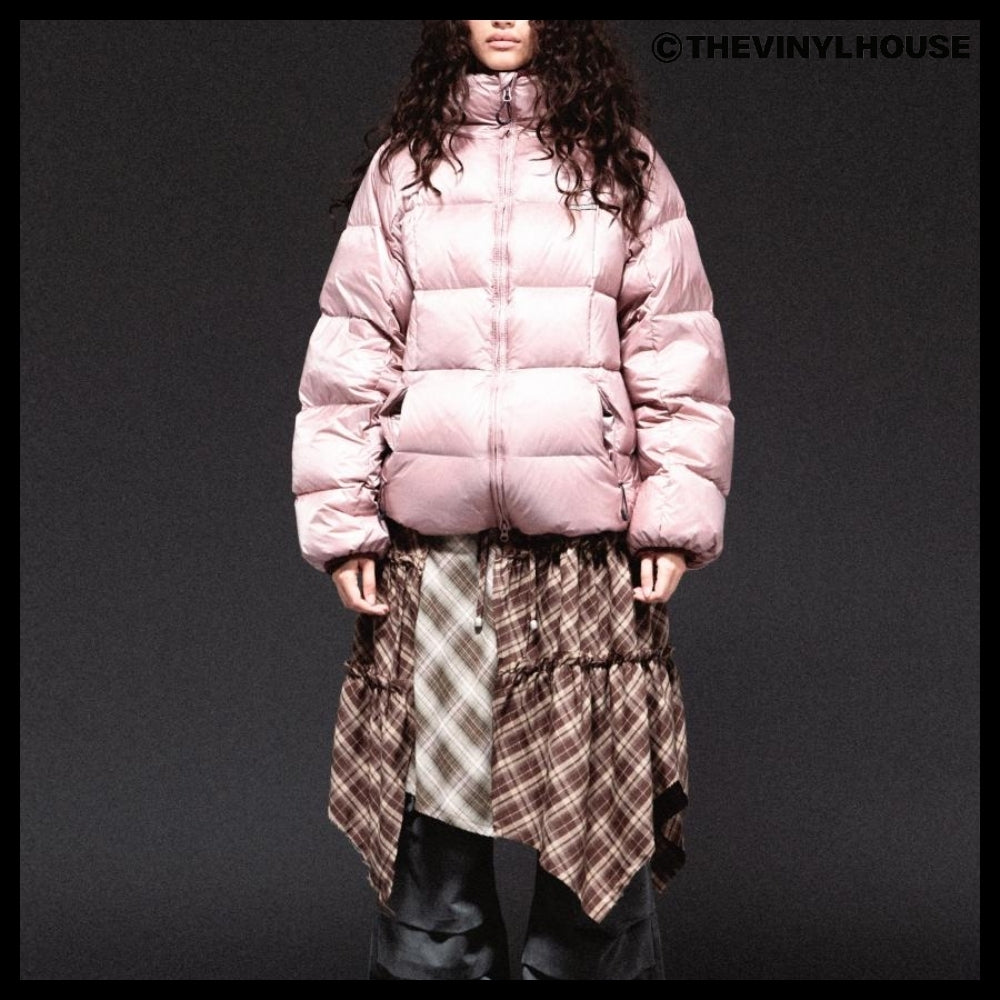【THEVINYLHOUSE】Hooded duck down jacket (5 colors)