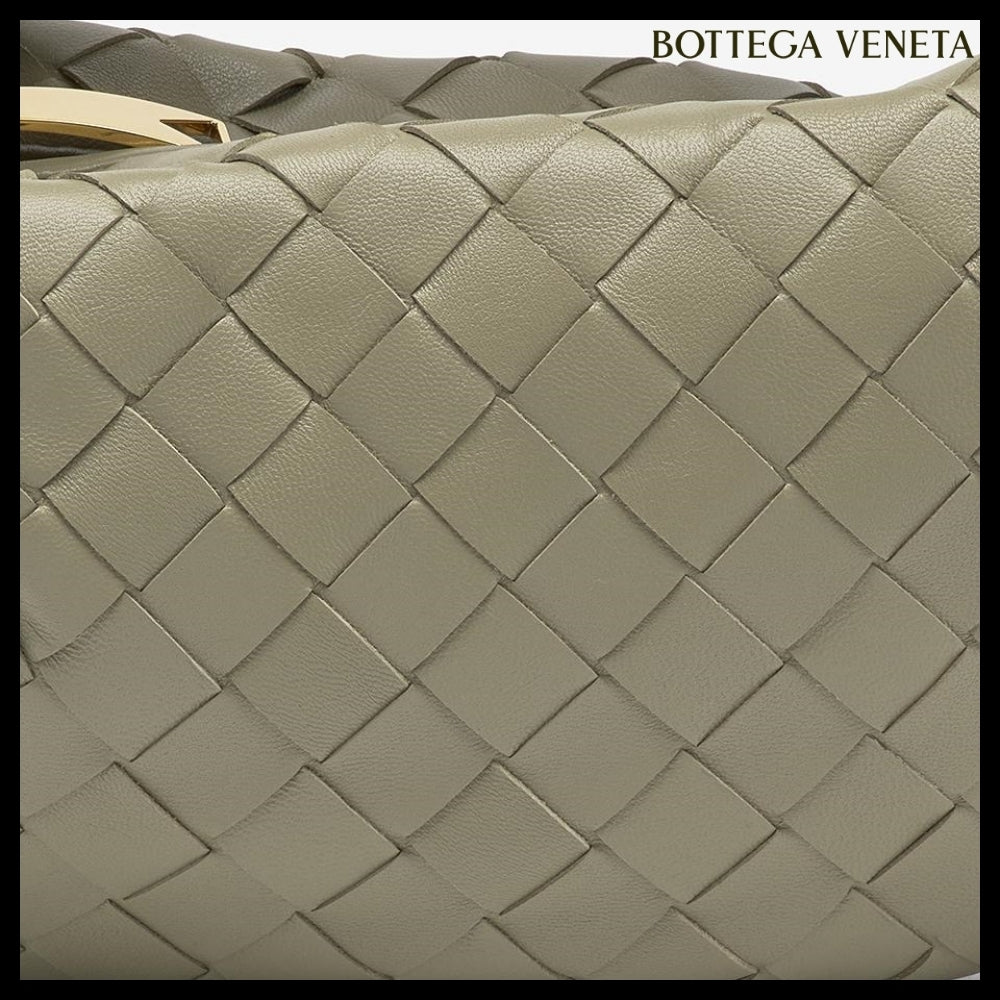 【BOTTEGA VENETA】Jodie Shoulder Bag Travertine