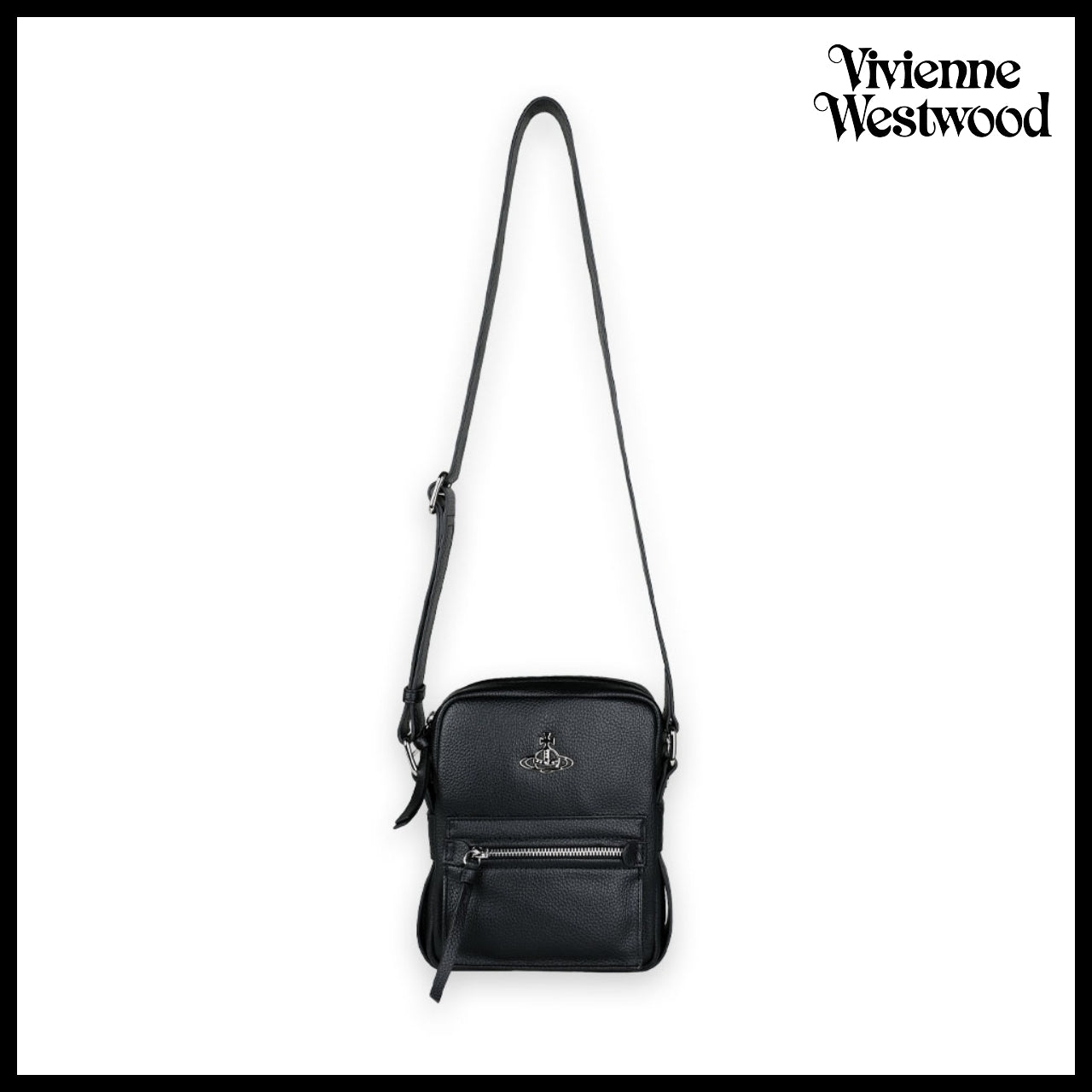 【Vivienne Westwood】Jackson Crossbody Bag Black