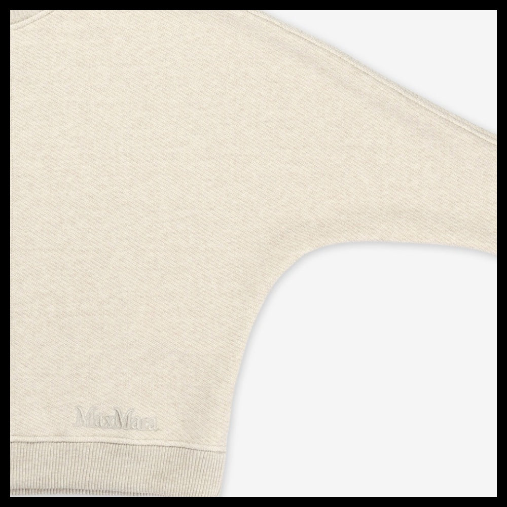 【Max Mara】CRAL Sweatshirt White