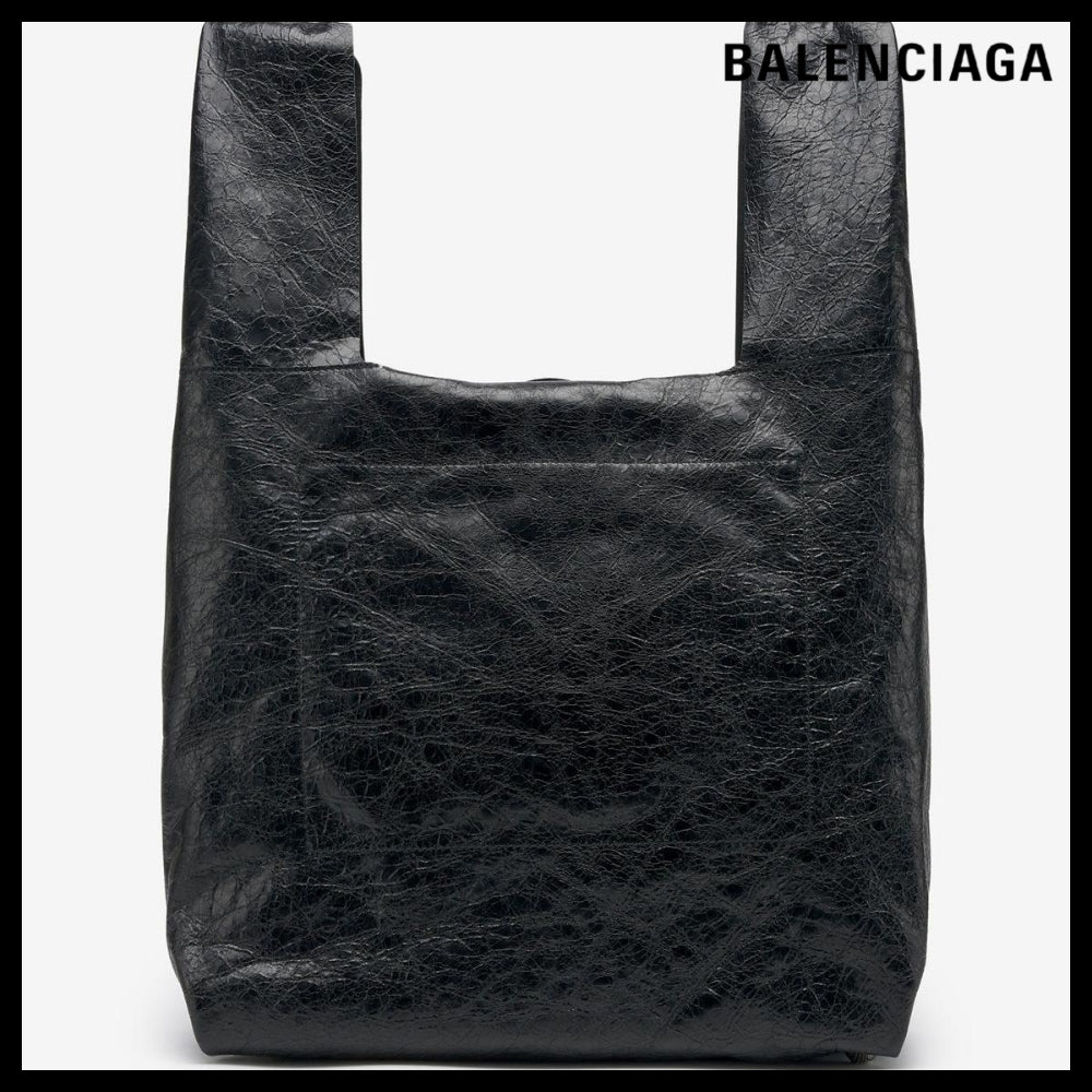 【BALENCIAGA】LE CARGO SHOPPER TOTE BAG - BLACK