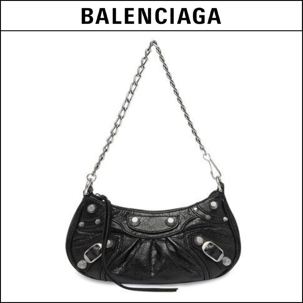 【BALENCIAGA】Le Cagole mini chabag black Arena lambskin