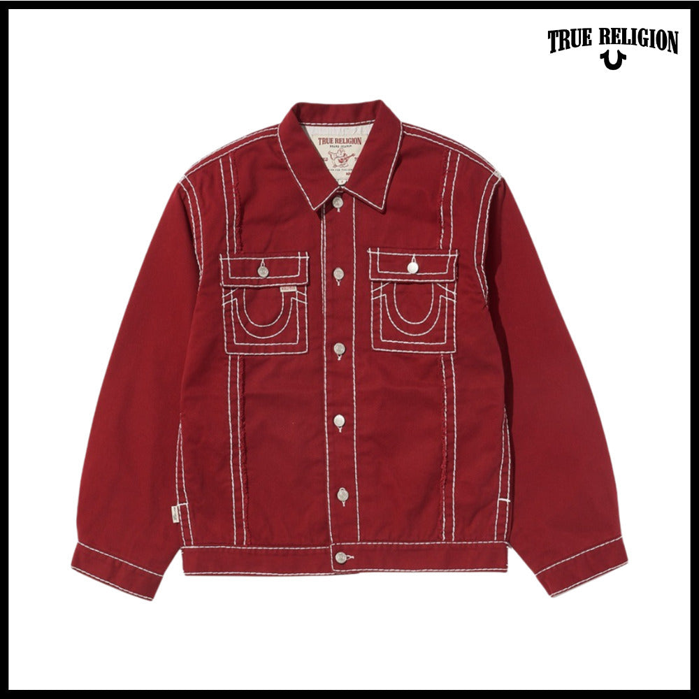 【TRUE RELIGION】Scar Washed Jacket 2Colors