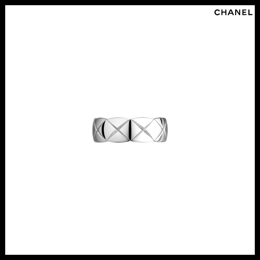 【CHANEL】COCO Crush Ring 18K White Gold Small