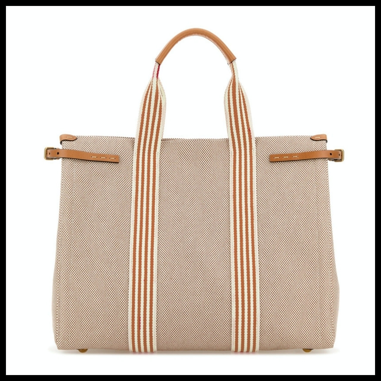【VALENTINO】Antibes Large Canvas Shopper Bag
