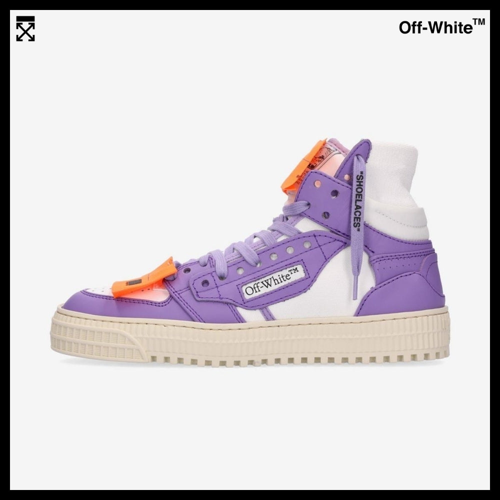 【Off-White】Sneakers - White/Purple