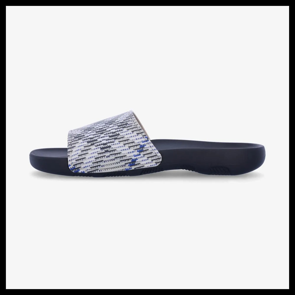 【Burberry】Check Dive Slides Lichen