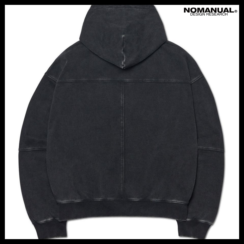 【NOMANUAL】C.A VINTAGE HOODED ZIP UP 2 Colors
