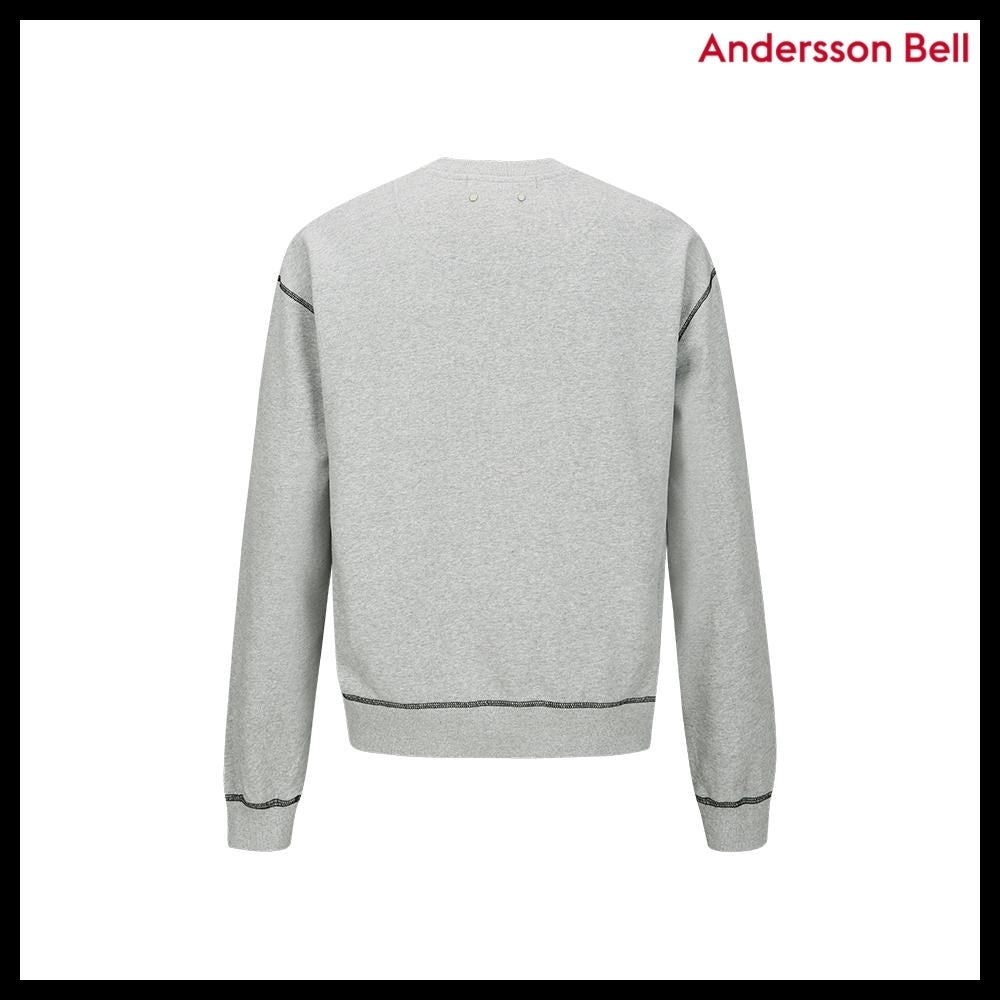 【ANDERSSON BELL】Essential ADSB Floor Sweatshirt Grey