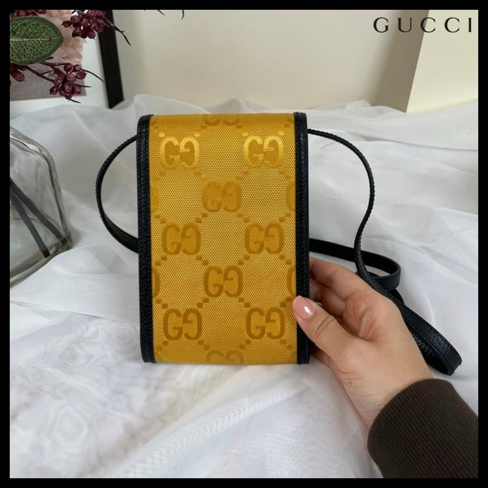 【GUCCI】 オフ ザ グリッド ミニバッグ イエロー
